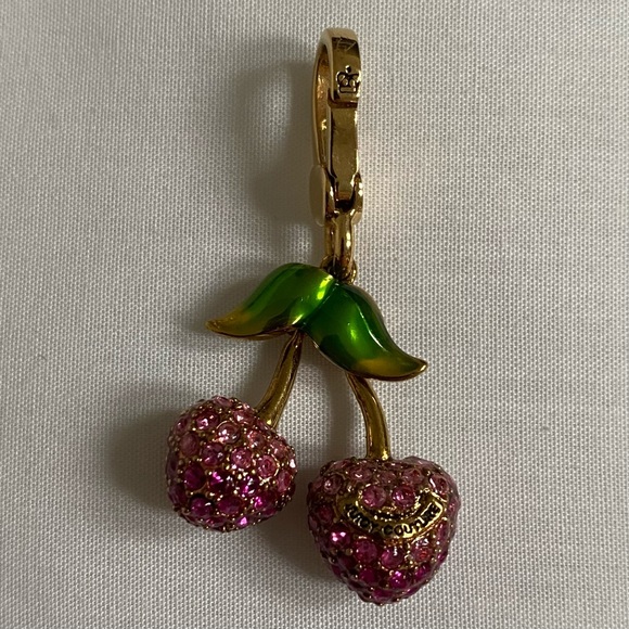 Juicy Couture Pave Cherries Charm - Picture 2 of 6